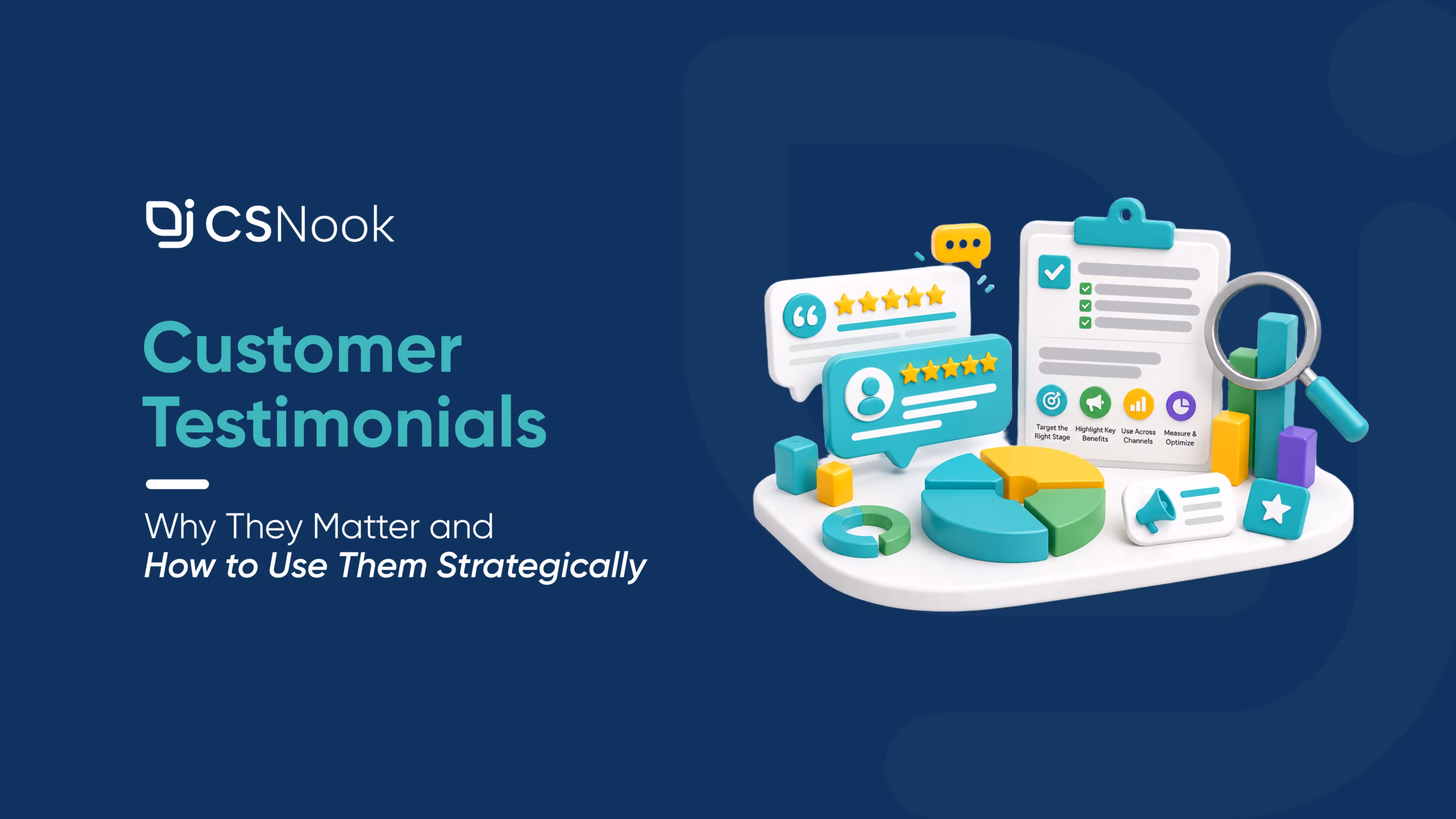 Customer testimonials banner